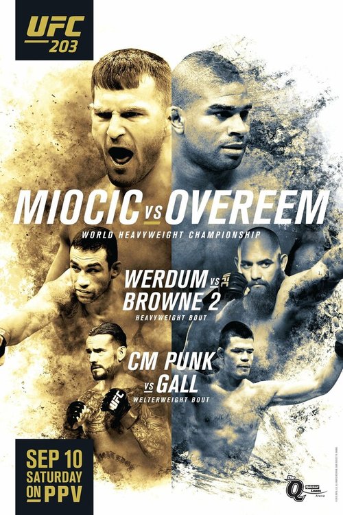Смотреть фильм UFC 203: Miocic vs. Overeem (2016) онлайн 