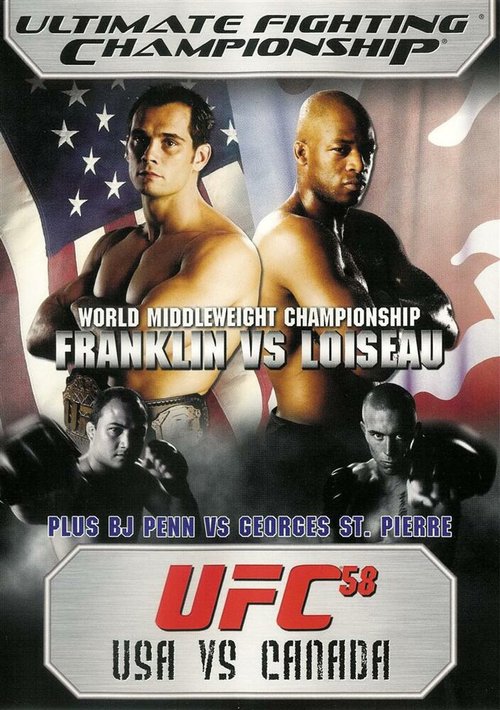 Смотреть фильм UFC 58: USA vs. Canada (2006) онлайн в хорошем качестве HDRip