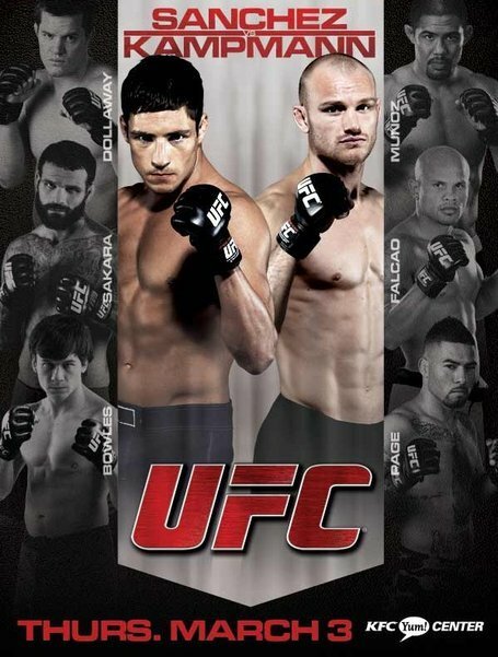 Смотреть фильм UFC on Versus: Sanchez vs. Kampmann (2011) онлайн 