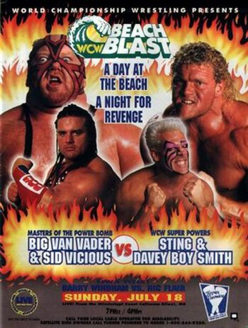 WCW Пляжный взрыв / WCW Beach Blast