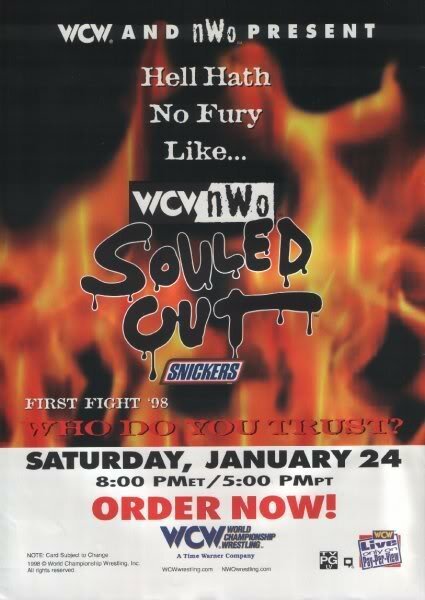 Смотреть фильм WCW Продажные души / WCW/NWO Souled Out (1998) онлайн 