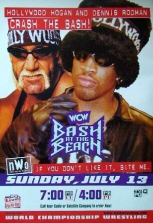 Смотреть фильм WCW Разборка на пляже / WCW Bash at the Beach (1997) онлайн в хорошем качестве HDRip