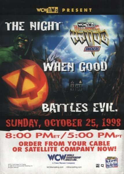 Смотреть фильм WCW Разрушение на Хэллоуин / WCW/NWO Halloween Havoc (1998) онлайн в хорошем качестве HDRip