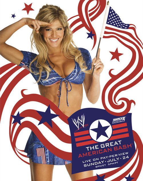 Смотреть фильм WWE Мощный американский удар / The Great American Bash (2005) онлайн в хорошем качестве HDRip