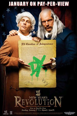 Смотреть фильм WWE Новогодняя революция / WWE New Year's Revolution (2007) онлайн 