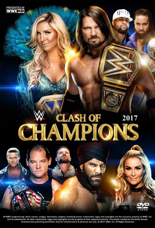 Смотреть фильм WWE Столкновение чемпионов / WWE Clash of Champions (2017) онлайн 