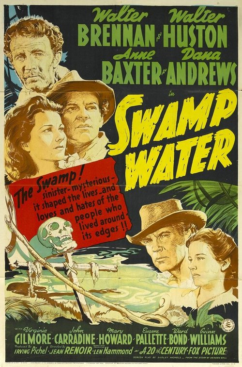 Смотреть фильм Болотная вода / Swamp Water (1941) онлайн в хорошем качестве SATRip