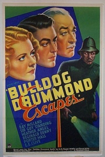 Смотреть фильм Бульдог Драммонд исчезает / Bulldog Drummond Escapes (1937) онлайн в хорошем качестве SATRip