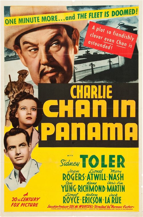 Смотреть фильм Чарли Чан в Панаме / Charlie Chan in Panama (1940) онлайн в хорошем качестве SATRip