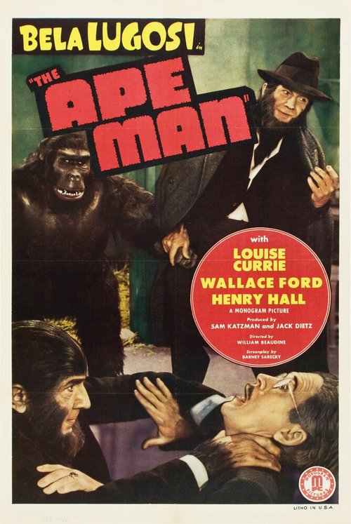 Смотреть фильм Человек-обезьяна / The Ape Man (1943) онлайн в хорошем качестве SATRip
