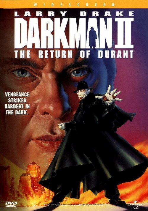 Смотреть фильм Человек тьмы II: Возвращение Дюрана / Darkman II: The Return of Durant (1994) онлайн в хорошем качестве HDRip