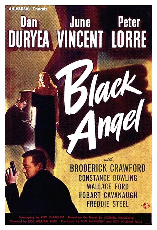 Смотреть фильм Чёрный ангел / Black Angel (1946) онлайн в хорошем качестве SATRip