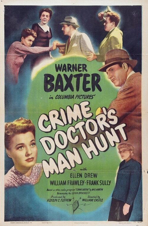 Смотреть фильм Crime Doctor's Man Hunt (1946) онлайн в хорошем качестве SATRip