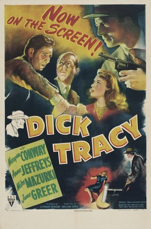 Смотреть фильм Дик Трейси / Dick Tracy (1945) онлайн в хорошем качестве SATRip