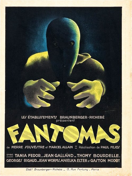Смотреть фильм Фантомас / Fantômas (1932) онлайн в хорошем качестве SATRip