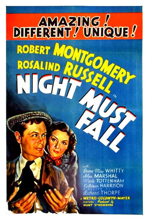 Смотреть фильм Когда настанет ночь / Night Must Fall (1937) онлайн в хорошем качестве SATRip