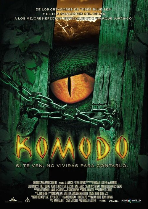 Смотреть фильм Комодо. Остров ужаса / Komodo (1999) онлайн в хорошем качестве HDRip