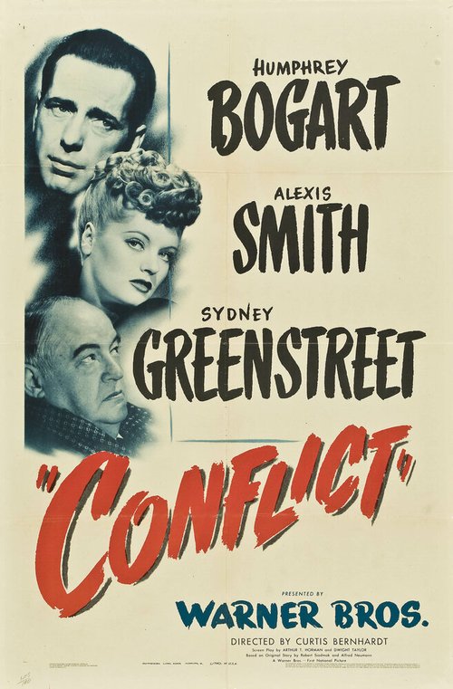 Смотреть фильм Конфликт / Conflict (1945) онлайн в хорошем качестве SATRip