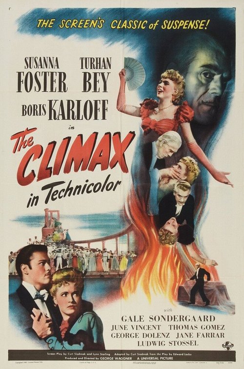 Смотреть фильм Кульминация / The Climax (1944) онлайн в хорошем качестве SATRip