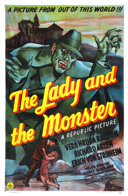 Смотреть фильм Леди и монстр / The Lady and the Monster (1944) онлайн в хорошем качестве SATRip