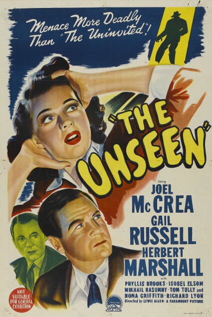 Смотреть фильм Невидимое / The Unseen (1945) онлайн в хорошем качестве SATRip
