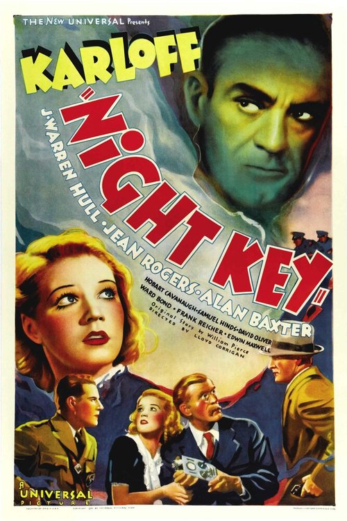 Смотреть фильм Ночной ключ / Night Key (1937) онлайн в хорошем качестве SATRip