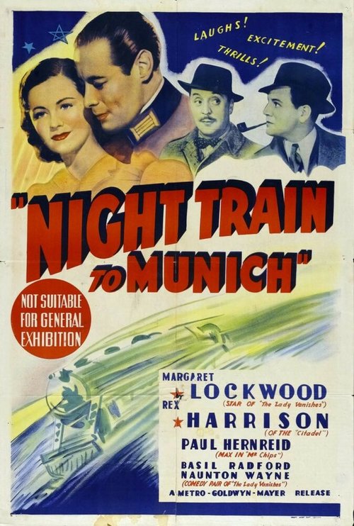 Смотреть фильм Ночной поезд в Мюнхен / Night Train to Munich (1940) онлайн в хорошем качестве SATRip