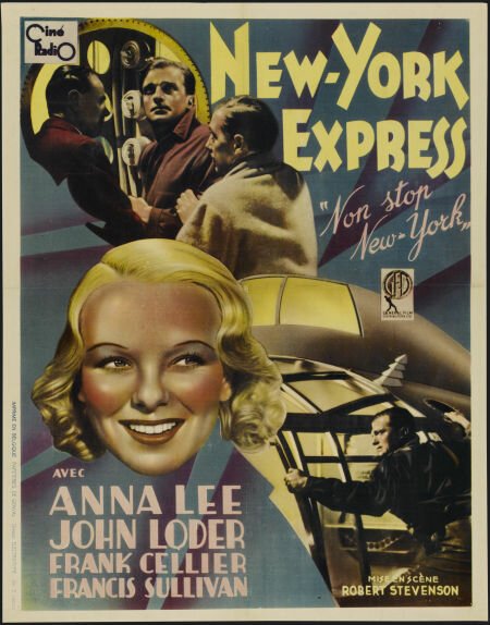 Смотреть фильм Нью-Йорк нон-стоп / Non-Stop New York (1937) онлайн в хорошем качестве SATRip