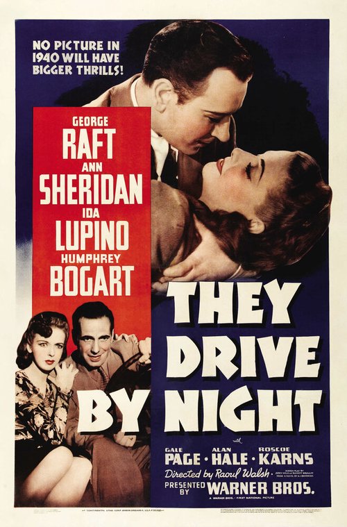 Смотреть фильм Они ехали ночью / They Drive by Night (1940) онлайн в хорошем качестве SATRip