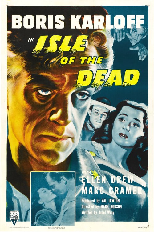 Смотреть фильм Остров мертвых / Isle of the Dead (1945) онлайн в хорошем качестве SATRip