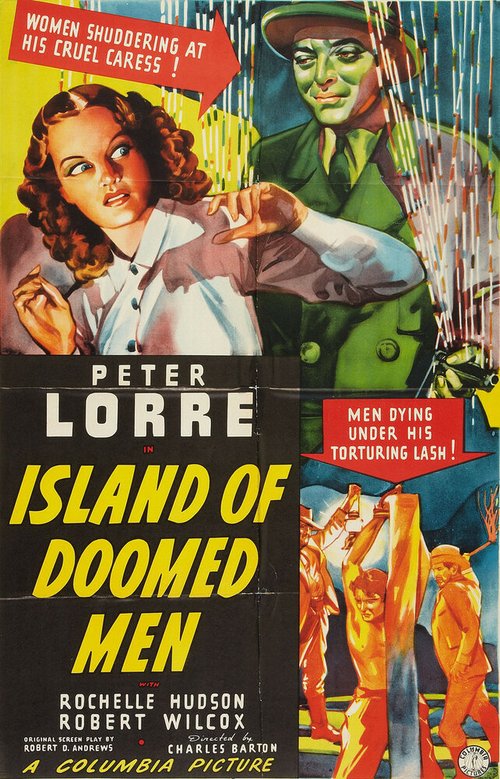 Смотреть фильм Остров обречённых / Island of Doomed Men (1940) онлайн в хорошем качестве SATRip