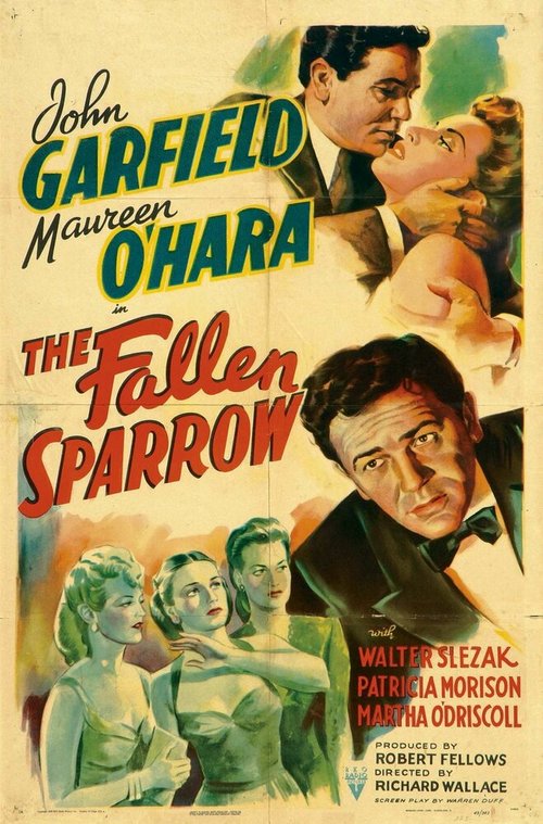 Смотреть фильм Падший воробей / The Fallen Sparrow (1943) онлайн в хорошем качестве SATRip