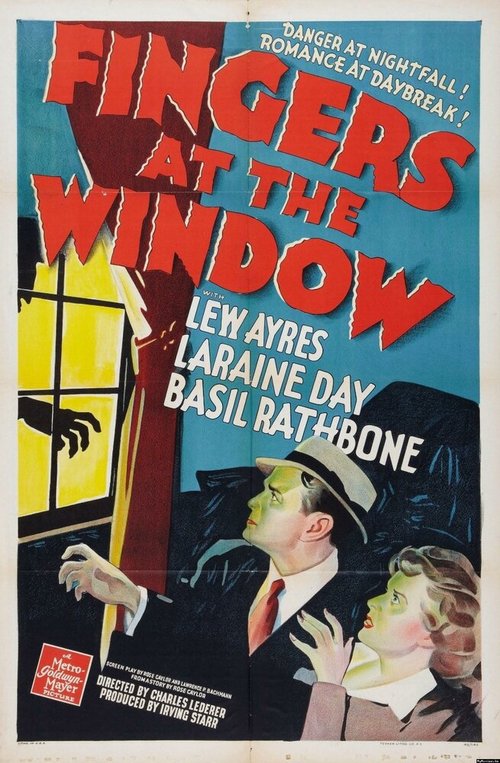 Смотреть фильм Пальцы на стекле / Fingers at the Window (1942) онлайн в хорошем качестве SATRip