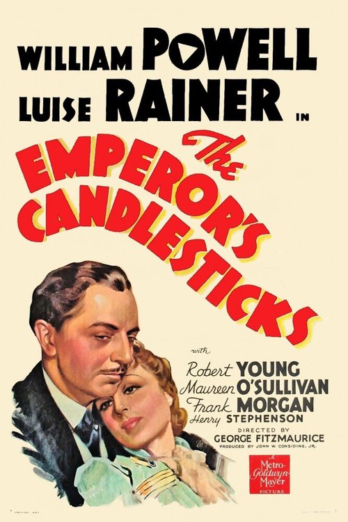 Смотреть фильм Подсвечники императора / The Emperor's Candlesticks (1937) онлайн в хорошем качестве SATRip
