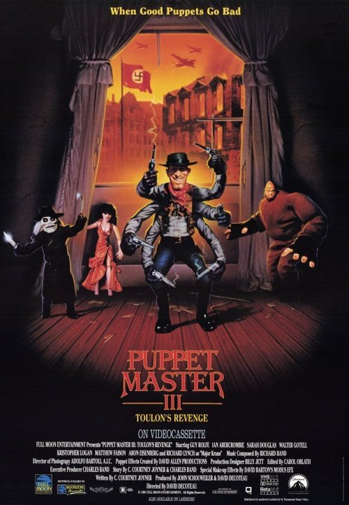 Смотреть фильм Повелитель кукол 3: Месть Тулона / Puppet Master III: Toulon's Revenge (1990) онлайн в хорошем качестве HDRip