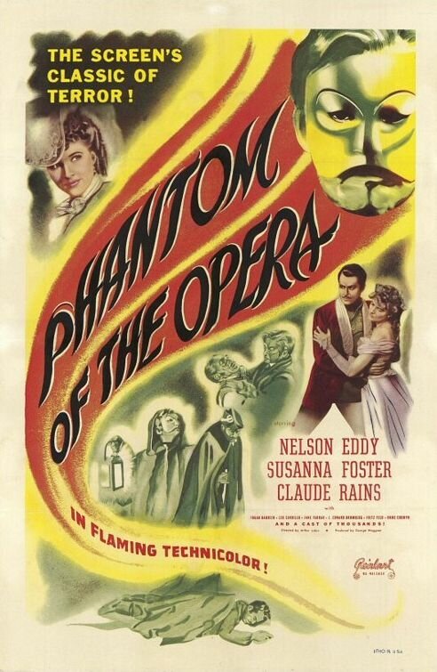 Смотреть фильм Призрак оперы / Phantom of the Opera (1943) онлайн в хорошем качестве SATRip