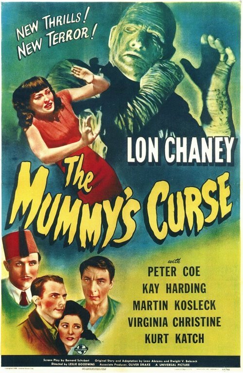 Смотреть фильм Проклятие мумии / The Mummy's Curse (1944) онлайн в хорошем качестве SATRip