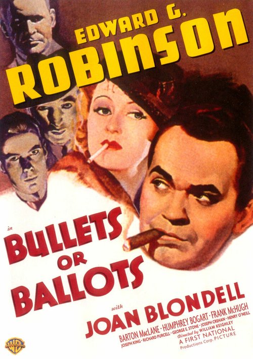 Смотреть фильм Пулями или голосами / Bullets or Ballots (1936) онлайн в хорошем качестве SATRip
