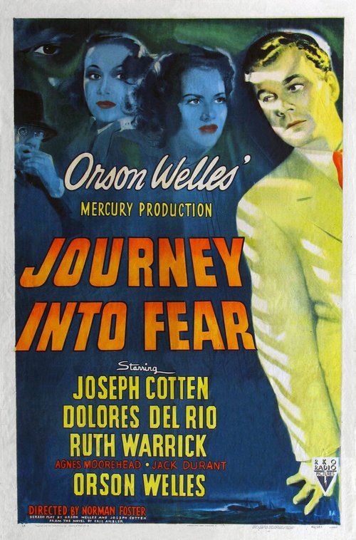 Смотреть фильм Путешествие в страх / Journey Into Fear (1943) онлайн в хорошем качестве SATRip