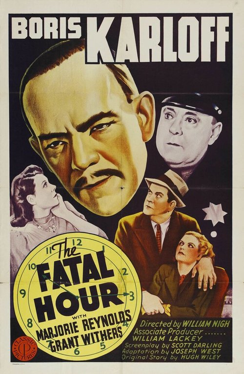 Смотреть фильм Роковой час / The Fatal Hour (1940) онлайн в хорошем качестве SATRip
