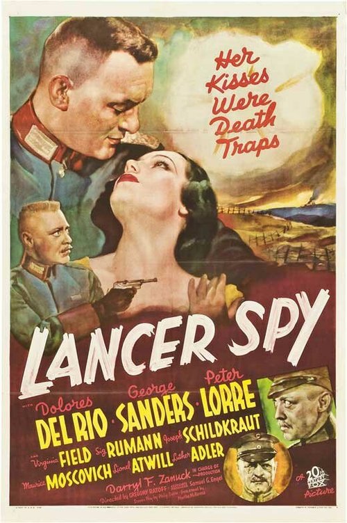 Смотреть фильм Шпион с моноклем / Lancer Spy (1937) онлайн в хорошем качестве SATRip