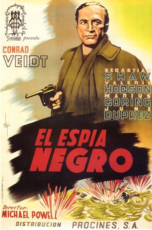 Смотреть фильм Шпион в черном / The Spy in Black (1939) онлайн в хорошем качестве SATRip