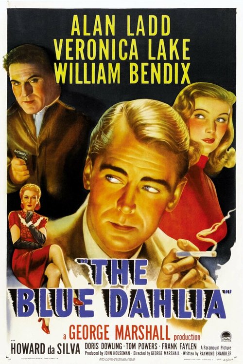 Смотреть фильм Синий георгин / The Blue Dahlia (1946) онлайн в хорошем качестве SATRip