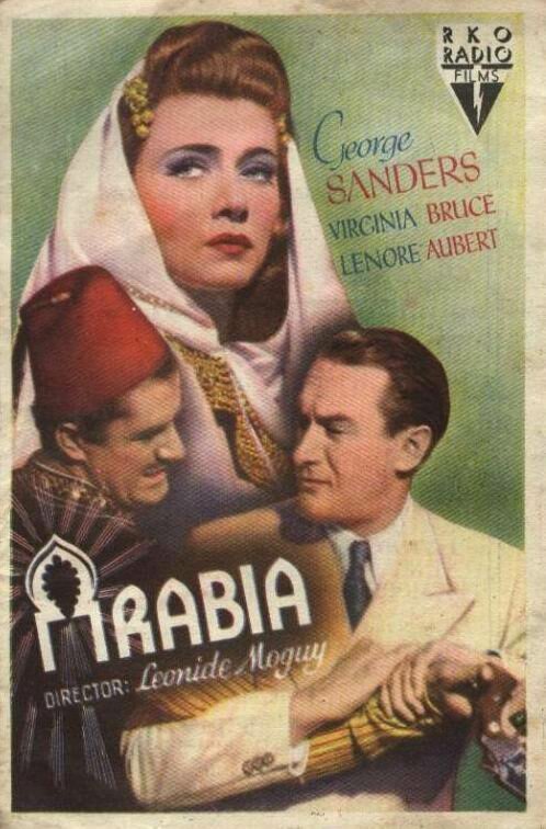 Смотреть фильм Случай в Аравии / Action in Arabia (1944) онлайн в хорошем качестве SATRip