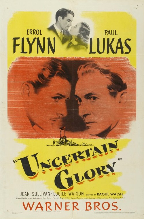 Смотреть фильм Сомнительная слава / Uncertain Glory (1944) онлайн в хорошем качестве SATRip
