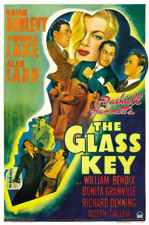 Смотреть фильм Стеклянный ключ / The Glass Key (1942) онлайн в хорошем качестве SATRip