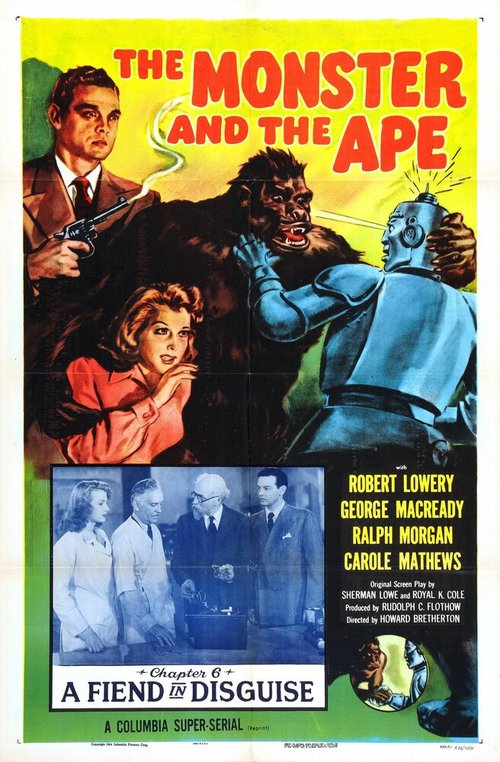 Смотреть фильм The Monster and the Ape (1945) онлайн в хорошем качестве SATRip