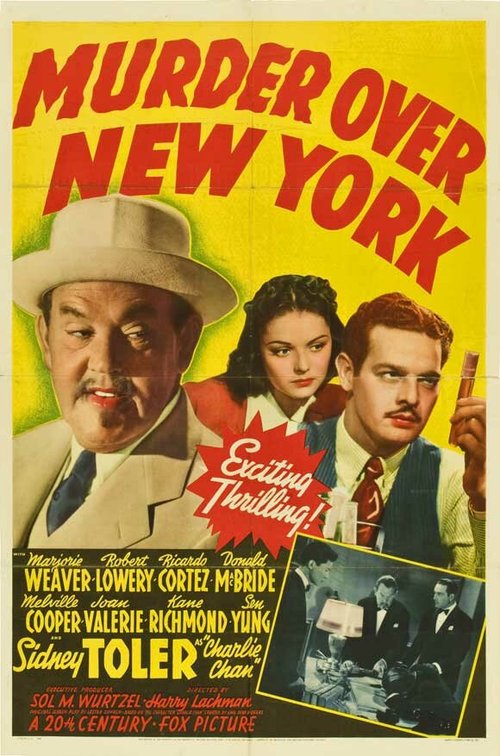 Смотреть фильм Убийство над Нью-Йорком / Murder Over New York (1940) онлайн в хорошем качестве SATRip