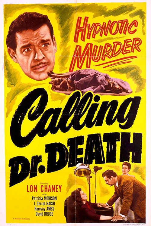 Смотреть фильм Вызывая доктора Смерть / Calling Dr. Death (1943) онлайн в хорошем качестве SATRip