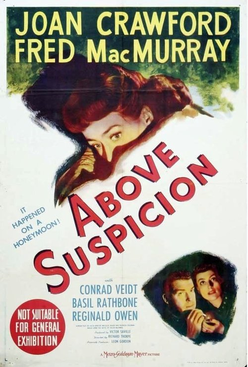 Смотреть фильм Вне подозрений / Above Suspicion (1943) онлайн в хорошем качестве SATRip